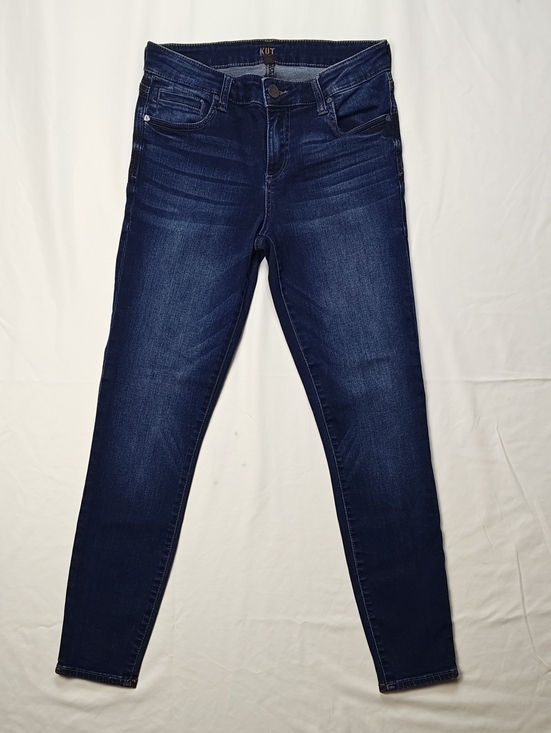 Kut from the Kloth Denim - Kut from the Kloth Indigo Stretch Toothpick Skinny Jeans Women's Size 8 Short